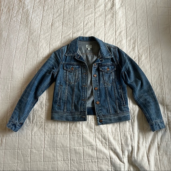J. Crew Classic Denim Jacket - Picture 3 of 6